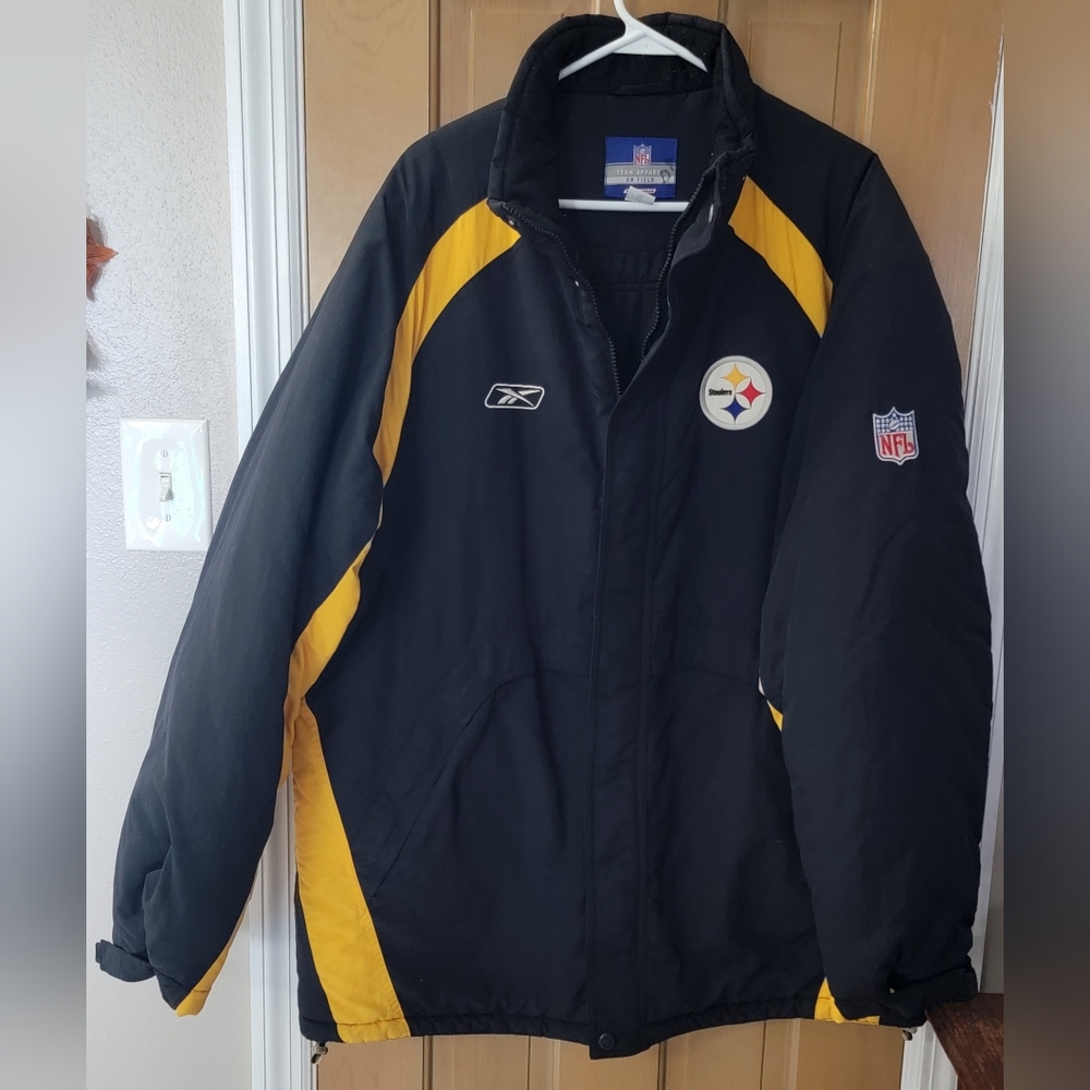 Pittsburgh Steelers Winter Jacket - Men's Large - Picture 2 of 10